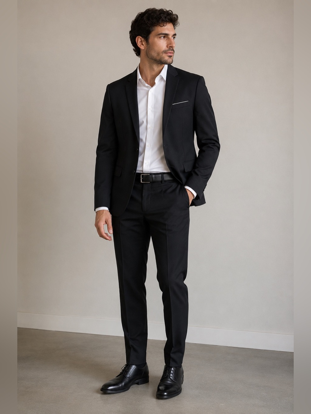 Classic Black Men's Blazer